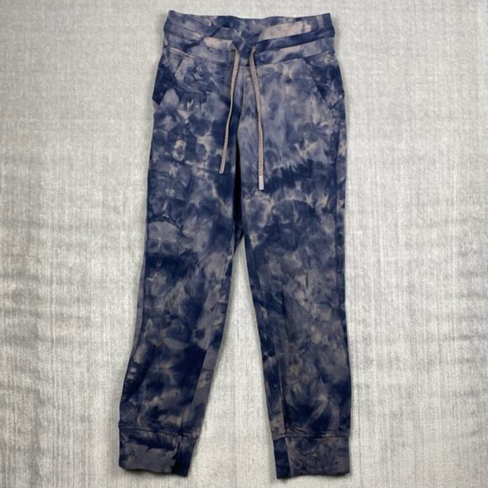Lululemon Ready‎ to Rulu Jogger Womens 2 Diamond Dye Lunar Rock True Navy